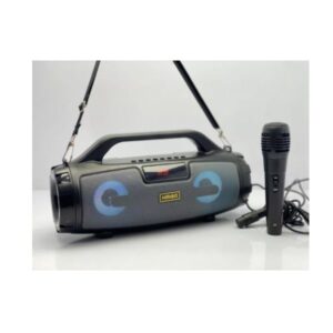 Σύστημα Karaoke με Ενσύρματo Μικρόφωνo Kimiso KM-S3 σε Γκρι Χρώμα