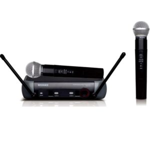Σύστημα με Ασύρματα Μικρόφωνα PGX 51 σε Μαύρο Χρώμα