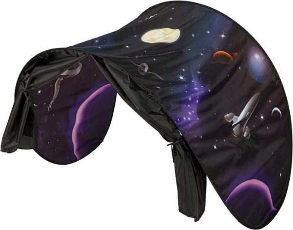 Τούνελ Κρεβατιού Space Μαύρο 220x78cm