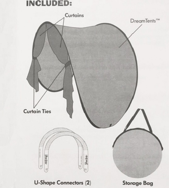 Τούνελ Κρεβατιού Space Μαύρο 220x78cm