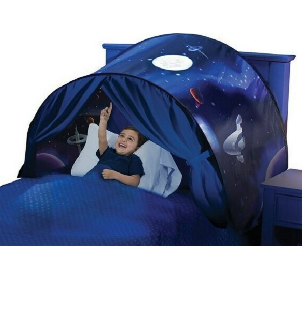 Τούνελ Κρεβατιού Space Μαύρο 220x78cm