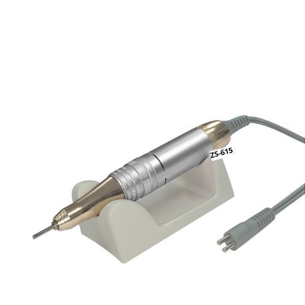 Τροχός Νυχιών Ρεύματος 35000rpm 65W με Πεντάλ 6 Κεφαλές & Οθόνη LED Άσπρο ZS-615