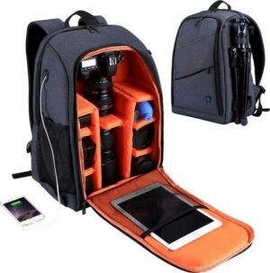 Τσάντα-Πλάτης-Puluz-Φωτογραφικής-Μηχανής-σε-Γκρι-Χρώμα-1.jpg Puluz Τσάντα Πλάτης Φωτογραφικής Μηχανής σε Γκρι Χρώμα PU5011H