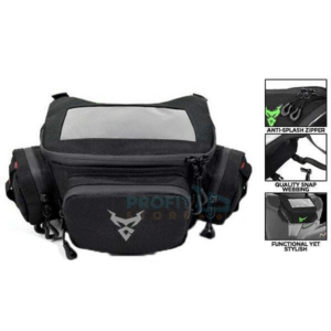 Τσαντάκι Τιμονιού Μοτοσυκλέτας KSH-MotoCentric MC-0117 σε Γκρι Χρώμα