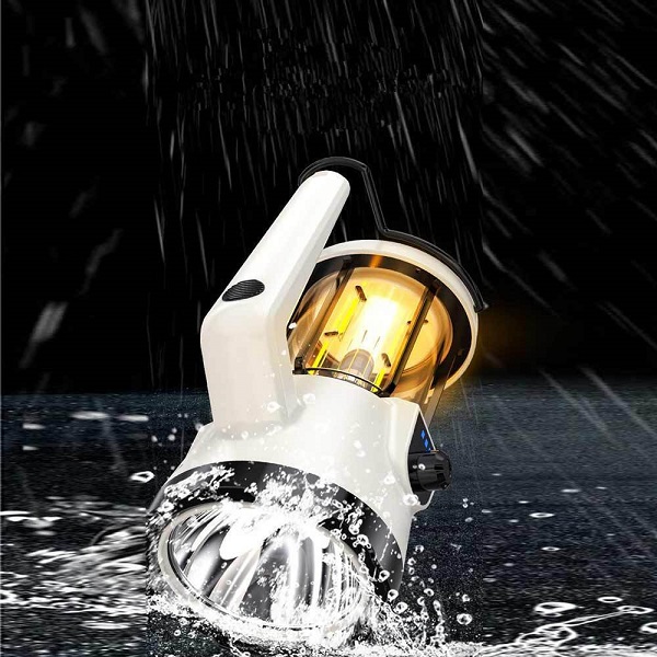 Φανάρι Led Επαναφορτιζόμενο με Φακό Ψυχρό