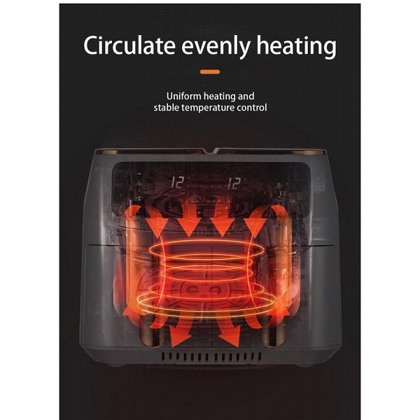 Φριτέζα Αέρος με Αποσπώμενο Κάδο 8lt Sokany SK-8030