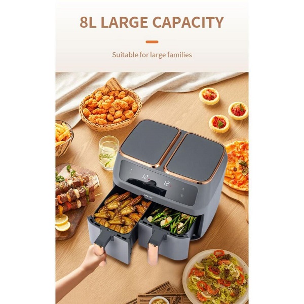 Φριτέζα Αέρος με Αποσπώμενο Κάδο 8lt Sokany SK-8030