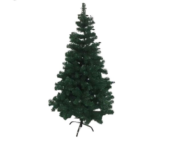 Χριστουγεννιάτικο Δέντρο Πράσινο 180εκ με Μεταλλική Βάση 6477-05