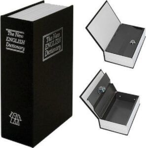 76382 Βιβλίο Χρηματοκιβώτιο Με Κλειδαριά