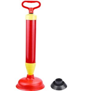 έμβολο αποφράξεων τουαλέτας με 2 βεντούζες