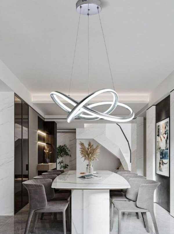 Φωτιστικό Οροφής LED 70W 4800Lm Ασημί Universo A50-F