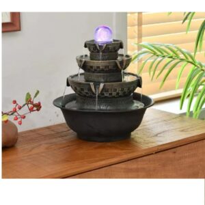 εικόνα_Viber_2024-06-07_13-31-49-964.jpg Συντριβάνι με Φωτισμό LED 21x21x24cm 2731