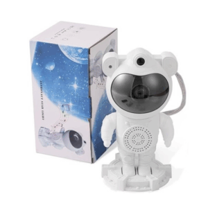 Led Φωτιστικό Προτζέκτορας Αστροναύτης με Ηχείο Bluetooth MD091