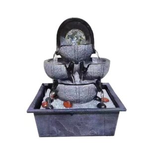 συντριβανι.jpg Διακοσμητικό Συντριβάνι Feng Shui με Τρεχούμενο Νερό JX1967